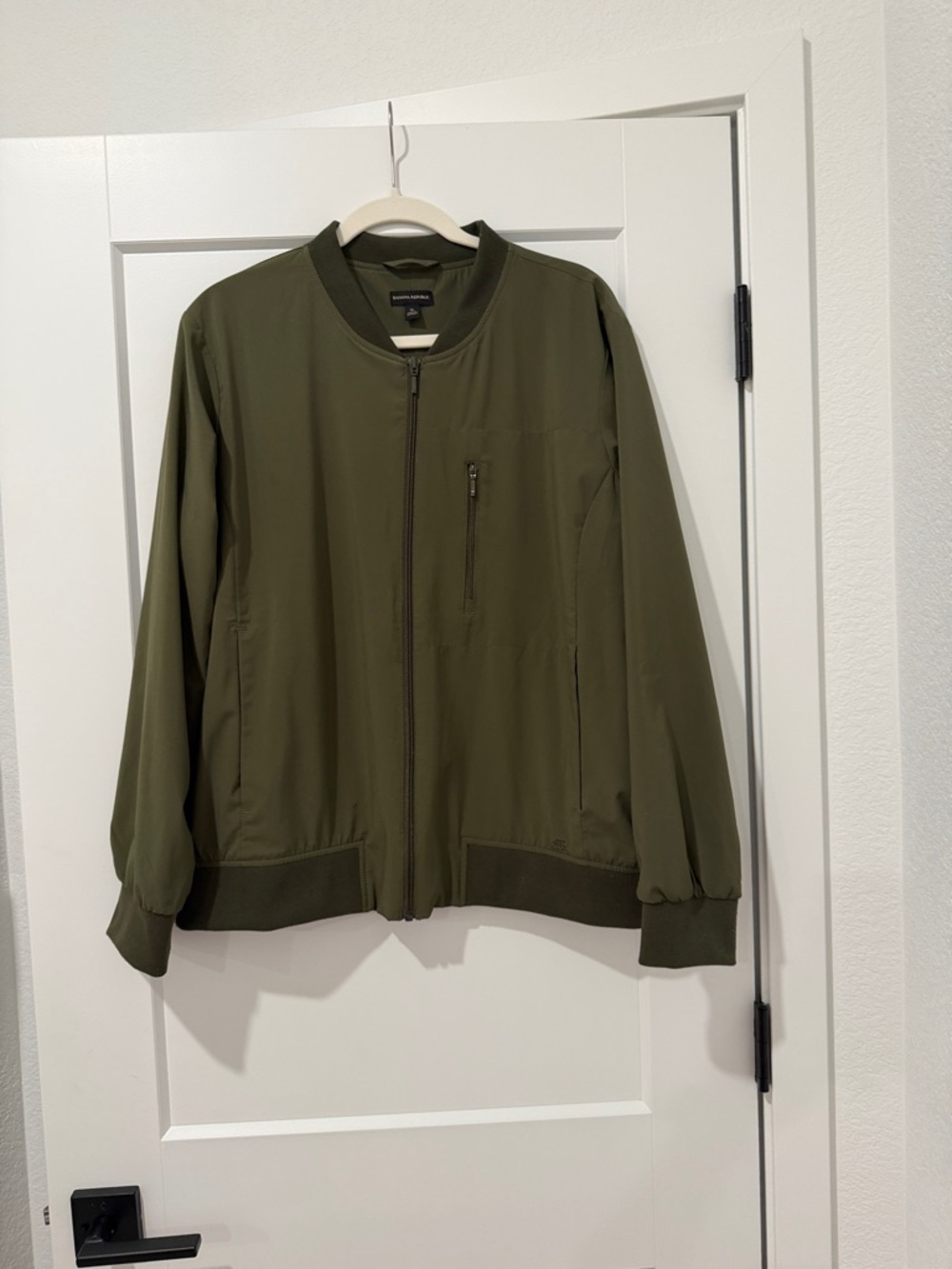 Banana Republic Olive Green Bomber Jacket